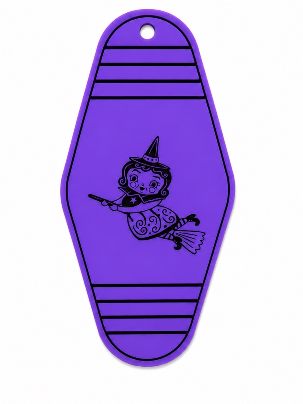 2/$25 Johanna Parker Inspired Witch Motel Keychain Retro Key Tag